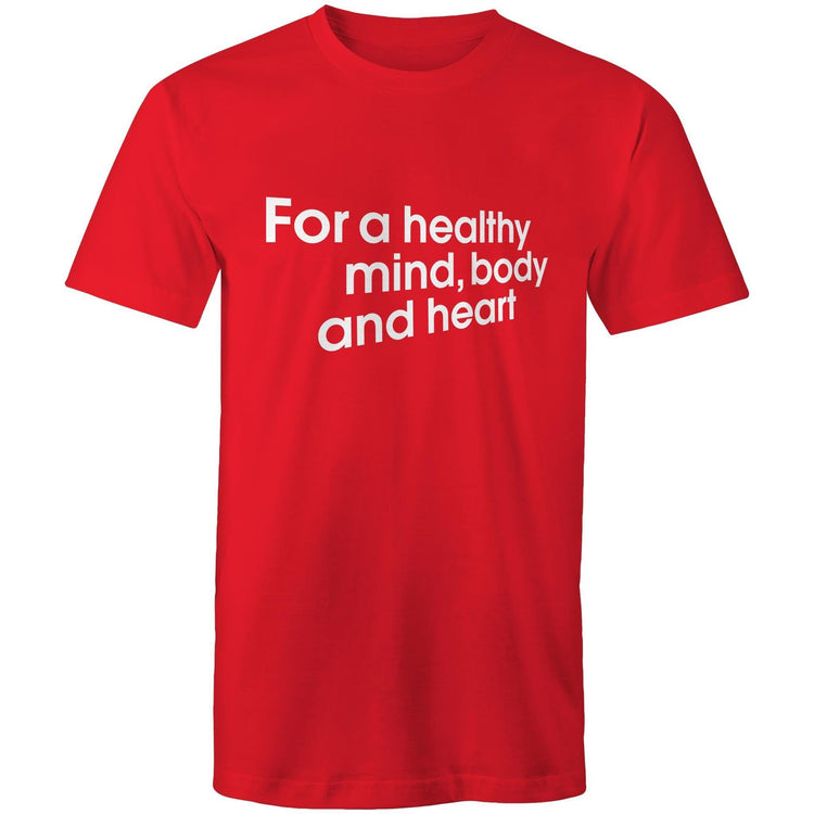 Red Heart Foundation unisex style every step is a victory t-shirt, designed to encourage people to stay active and keep walking.