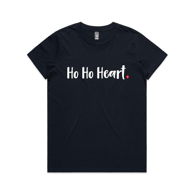 Ho Ho Heart - women's t-shirt