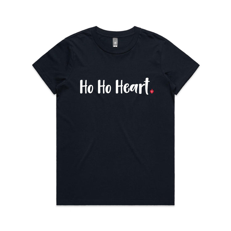 Ho Ho Heart - women's t-shirt
