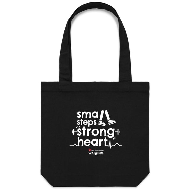 Small steps, strong heart - tote bag