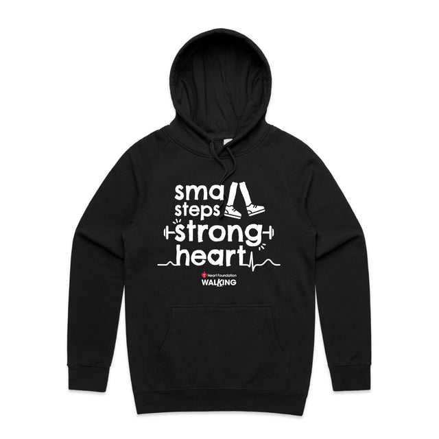 Small steps, strong heart - unisex hoodie