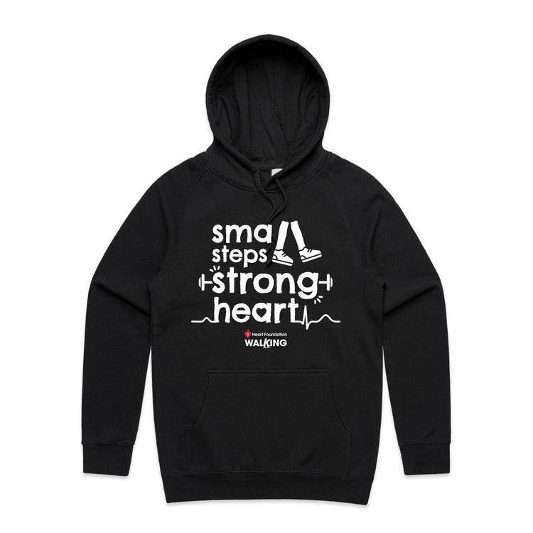 Small steps, strong heart - unisex hoodie