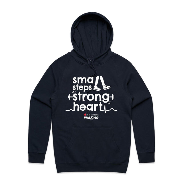 Small steps, strong heart - unisex hoodie