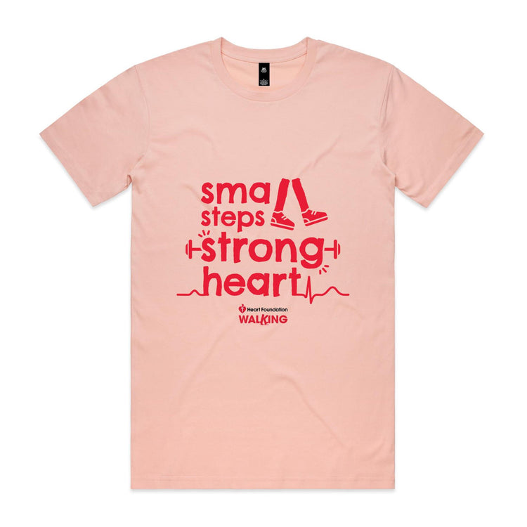 Small steps, strong heart - unisex t-shirt