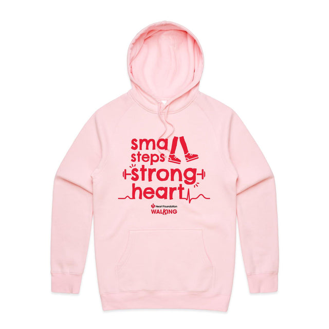 Small steps, strong heart - unisex hoodie