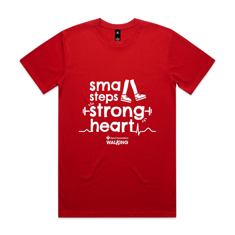 Small steps, strong heart - unisex t-shirt
