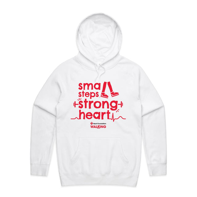 Small steps, strong heart - unisex hoodie