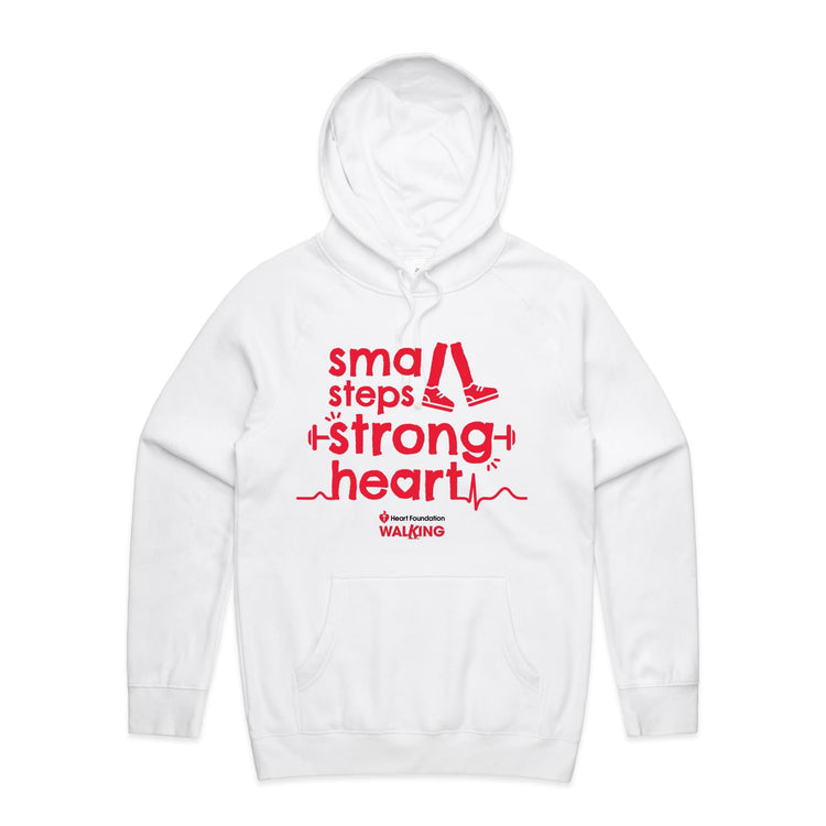 Small steps, strong heart - unisex hoodie