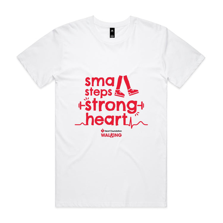 Small steps, strong heart - unisex t-shirt