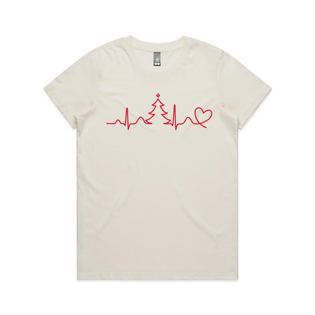Seasonal Heartbeat - women's t-shirt