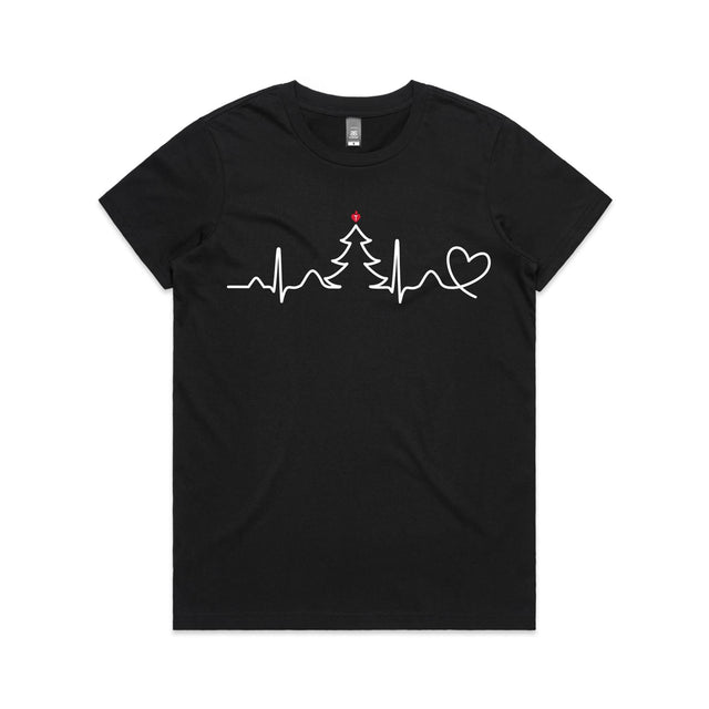 Seasonal Heartbeat - women's t-shirt