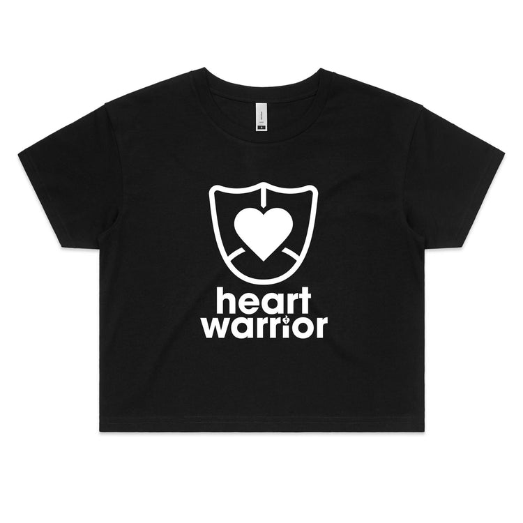 Heart warrior - women's crop top