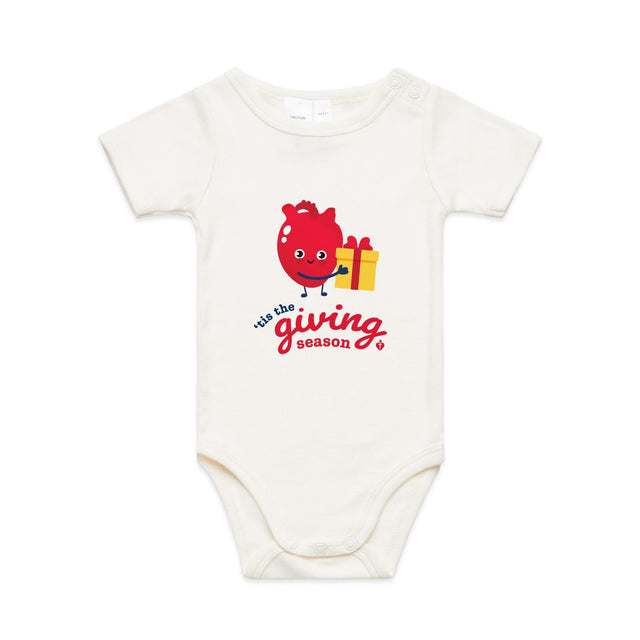 Tis the Giving Season - baby onesie