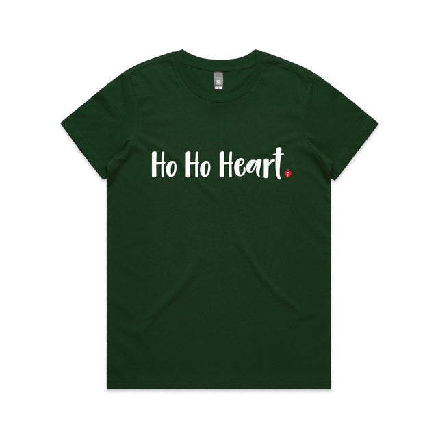 Ho Ho Heart - women's t-shirt
