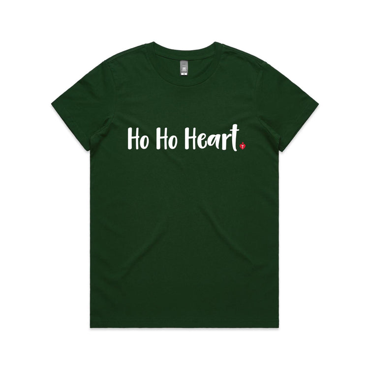Ho Ho Heart - women's t-shirt