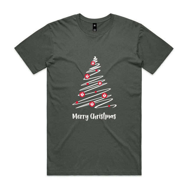 Christmas Tree of Hearts - unisex t-shirt