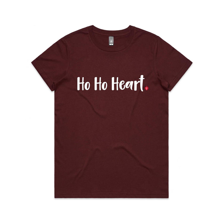 Ho Ho Heart - women's t-shirt