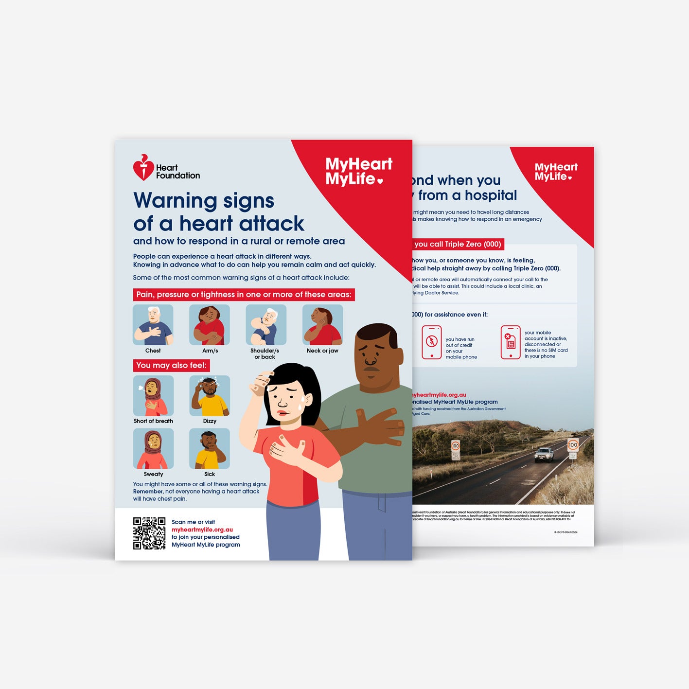 MyHeart MyLife - Warning signs of a heart attack (rural and remote areas)