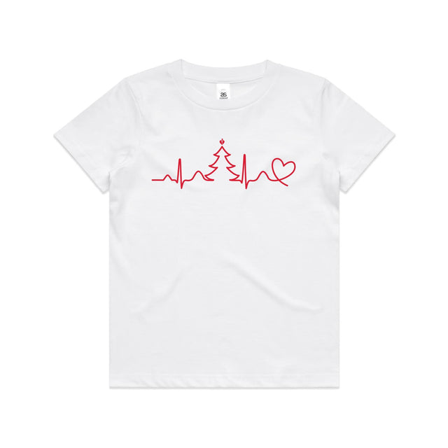 Seasonal Heartbeat - kid's t-shirt