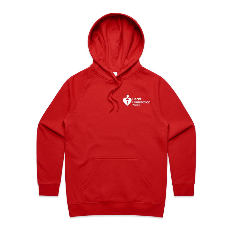 Heart Foundation Walking program - women's Supply hoodie