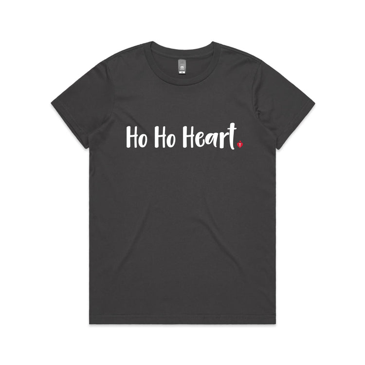 Ho Ho Heart - women's t-shirt