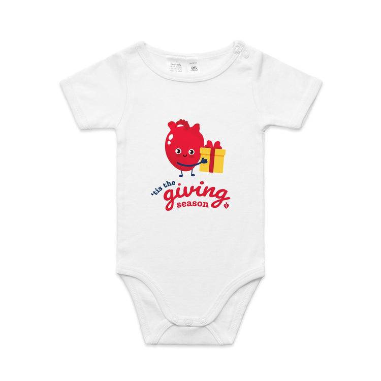Tis the Giving Season - baby onesie