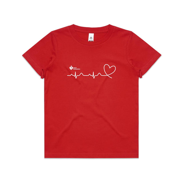 Heartbeat line - kid's t-shirt