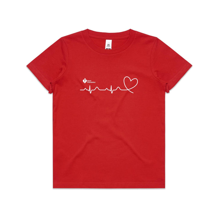 Heartbeat line - kid's t-shirt
