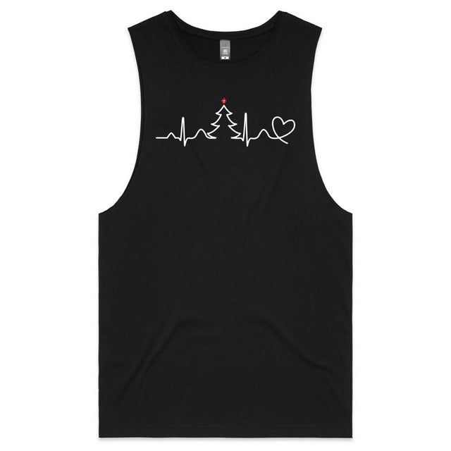 Seasonal Heartbeat - men's tank