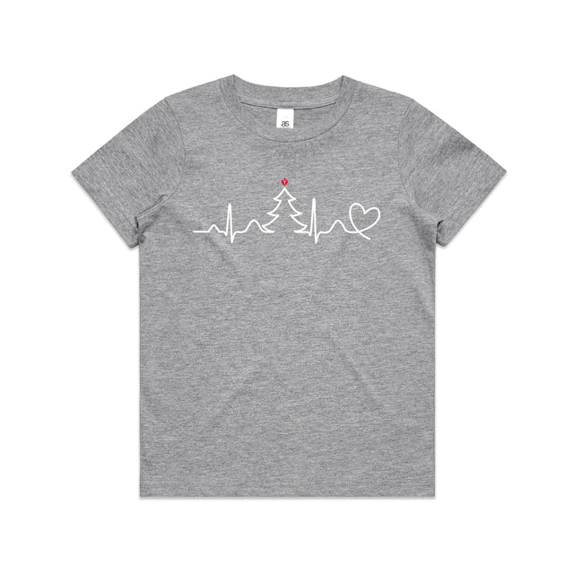 Seasonal Heartbeat - kid's t-shirt