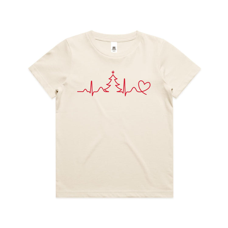 Seasonal Heartbeat - kid's t-shirt