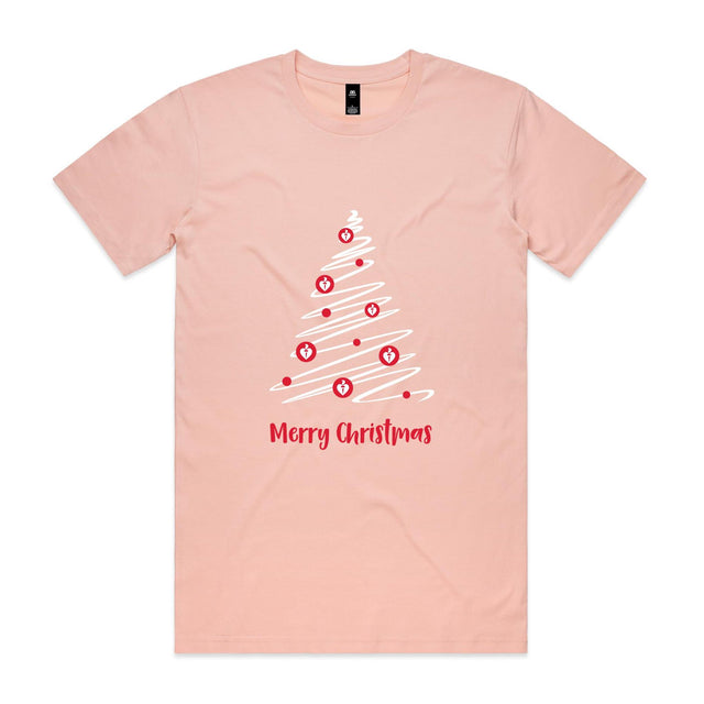 Christmas Tree of Hearts - unisex t-shirt