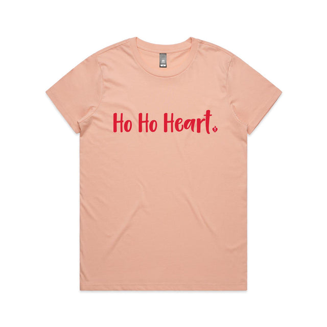 Ho Ho Heart - women's t-shirt