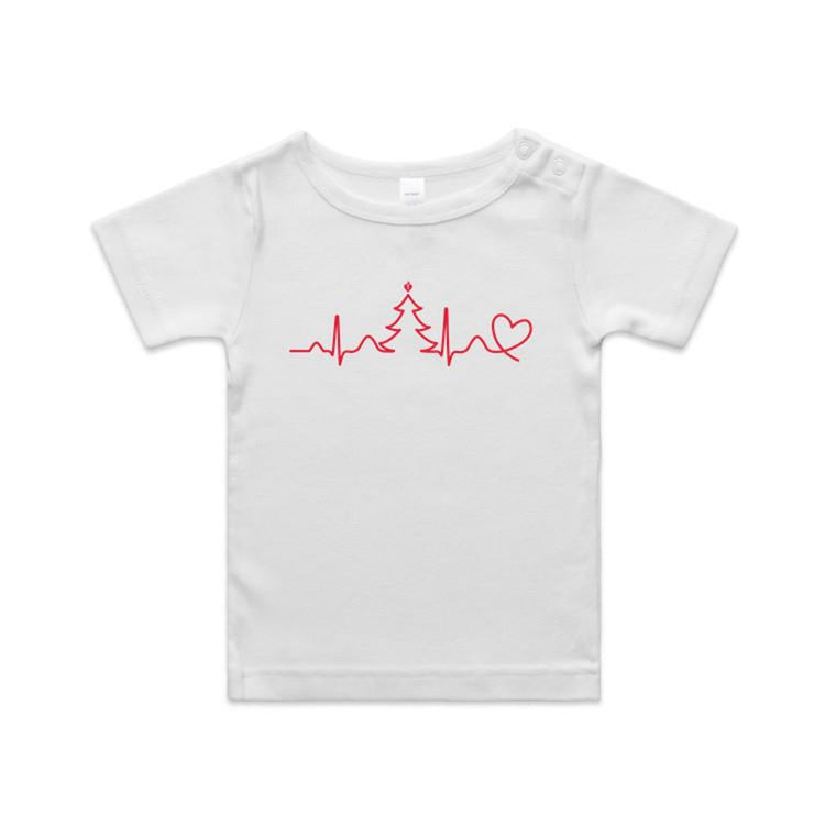 Seasonal Heartbeat - baby tee
