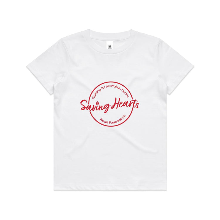 Saving hearts - kid's t-shirt