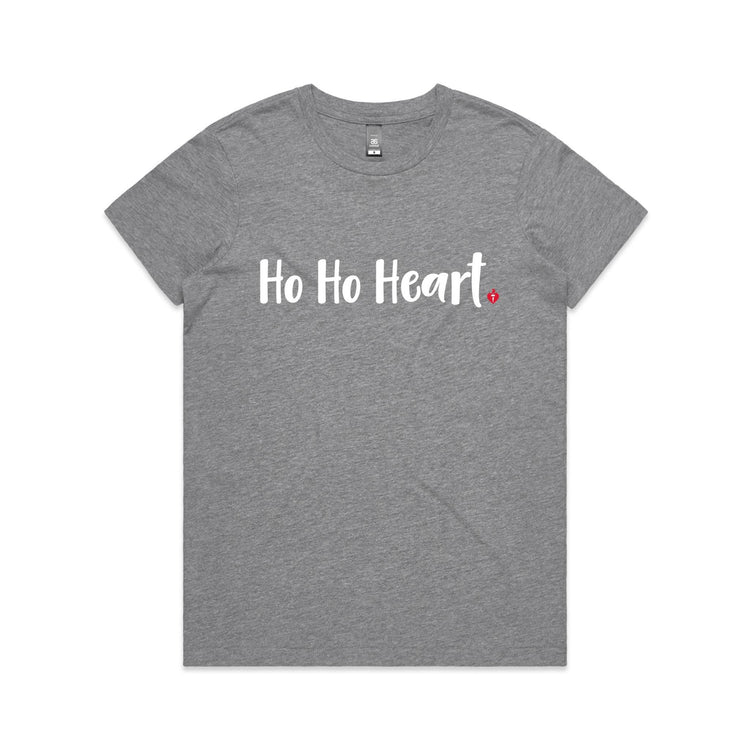Ho Ho Heart - women's t-shirt