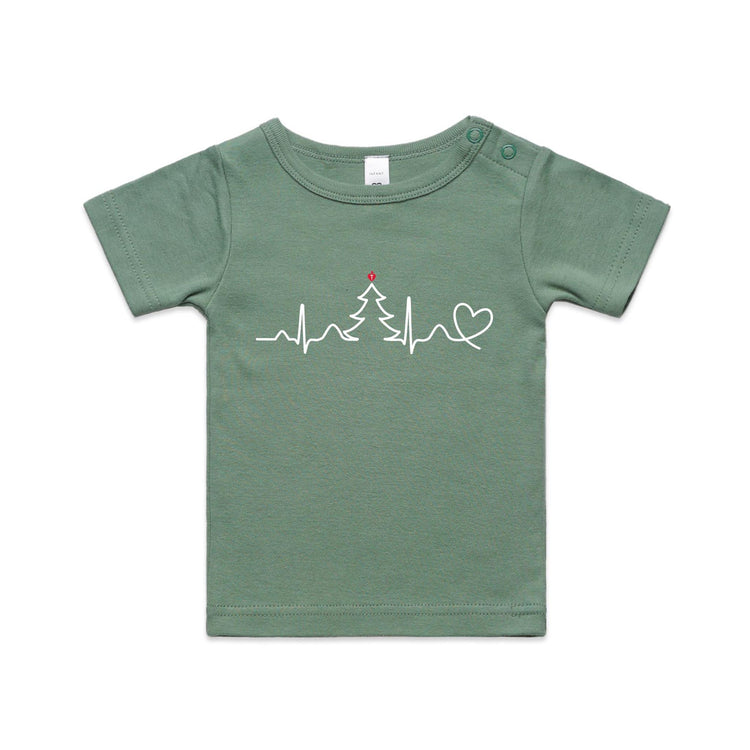 Seasonal Heartbeat - baby tee