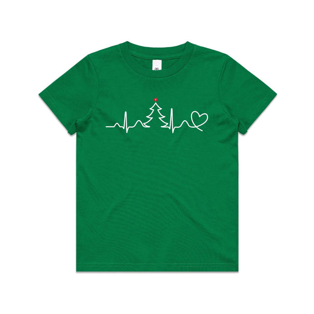 Seasonal Heartbeat - kid's t-shirt