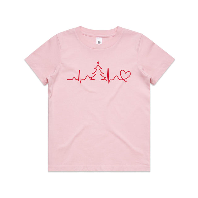 Seasonal Heartbeat - kid's t-shirt