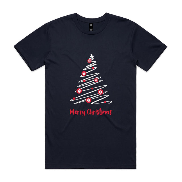 Christmas Tree of Hearts - unisex t-shirt