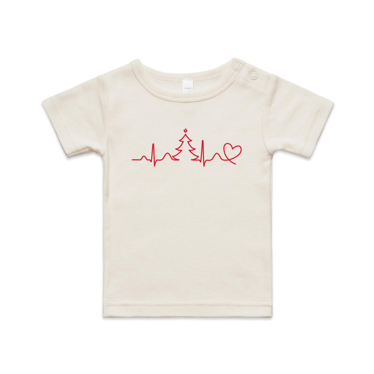 Seasonal Heartbeat - baby tee