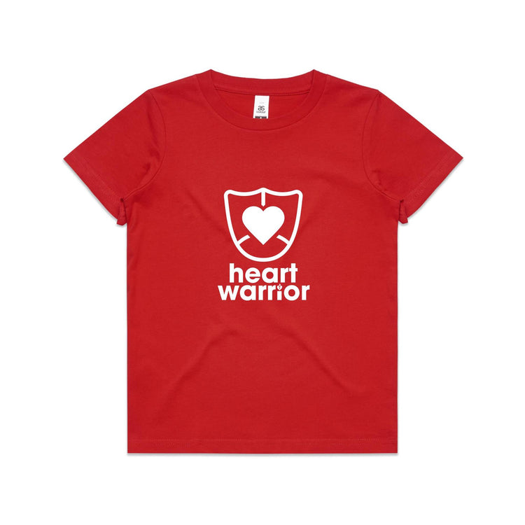 Heart warrior - kid's t-shirt