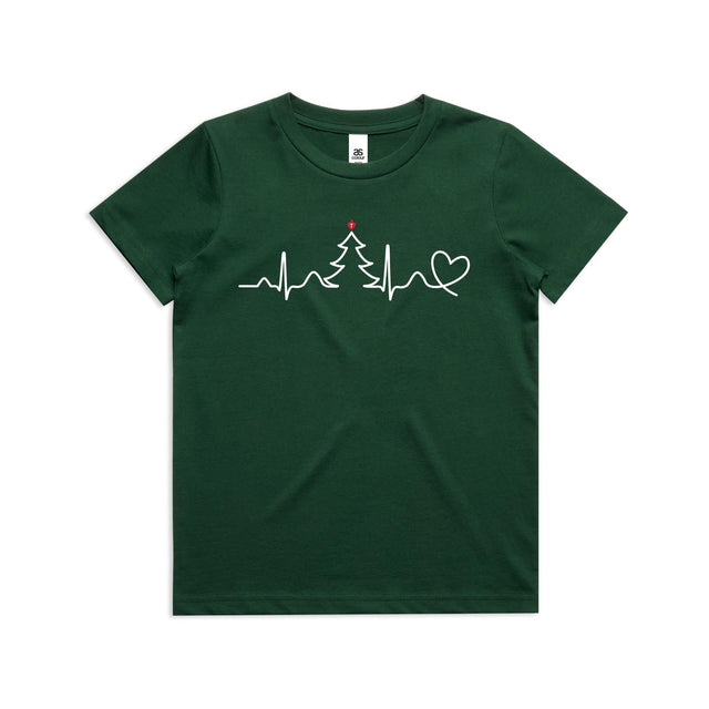 Seasonal Heartbeat - kid's t-shirt
