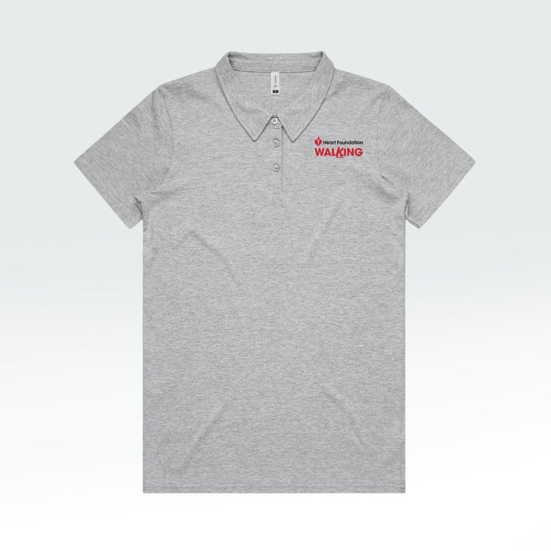 Heart Foundation Walking – women's polo shirt