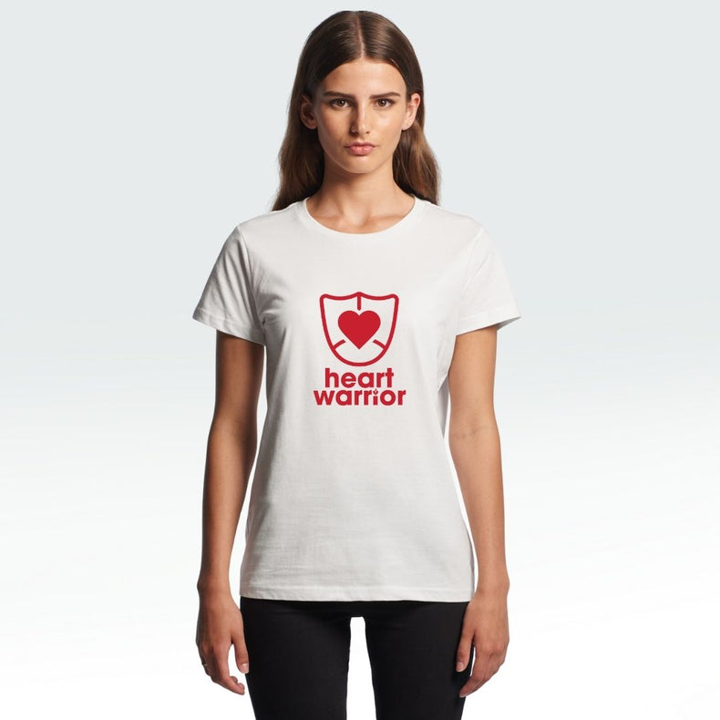 Heart warrior - women's t-shirt