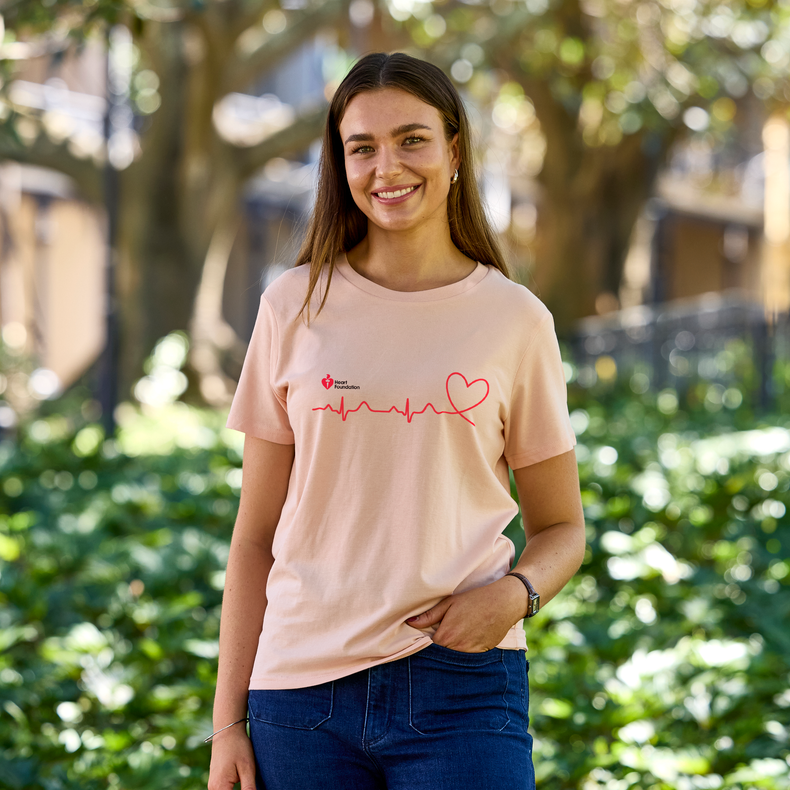 Heartbeat line – women's t-shirt