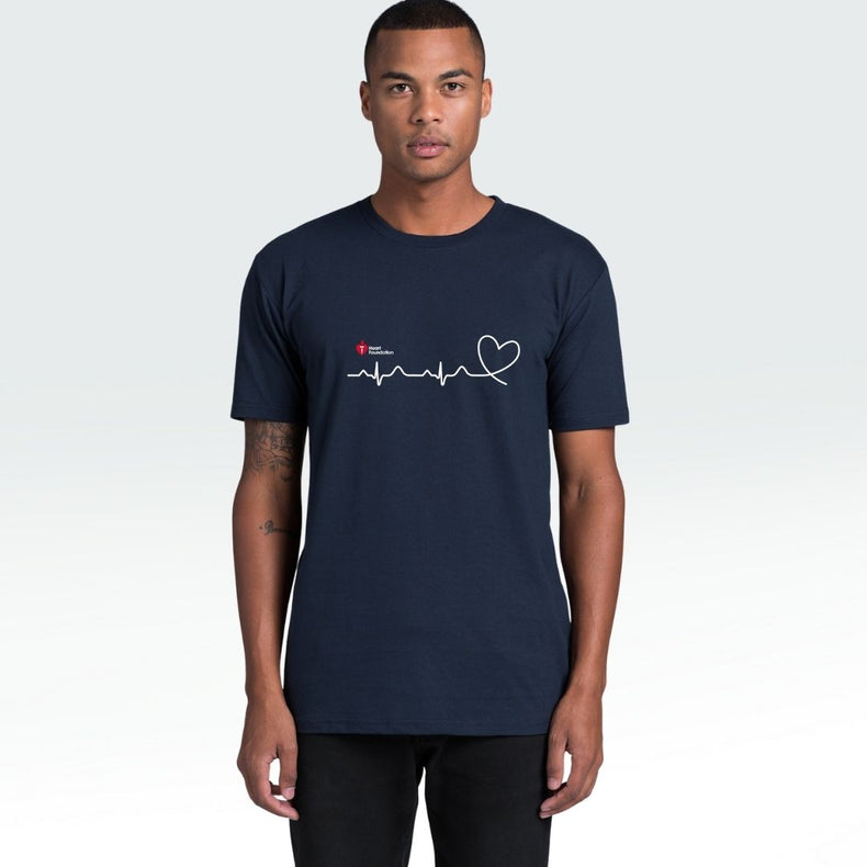 Heartbeat line – unisex t-shirt