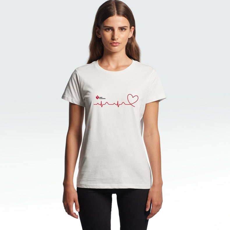 Heartbeat line – women's t-shirt