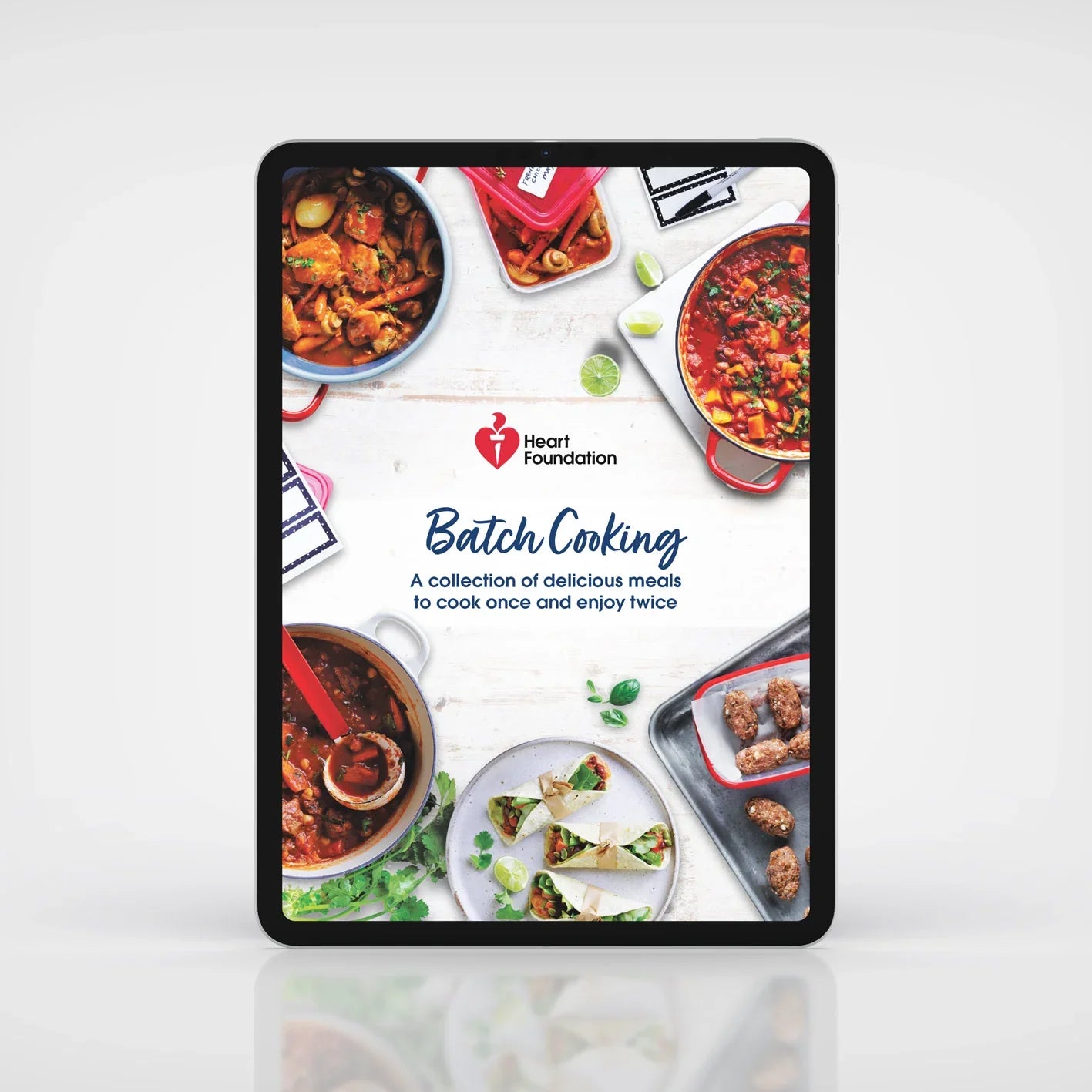 Batch cooking recipes e-book
