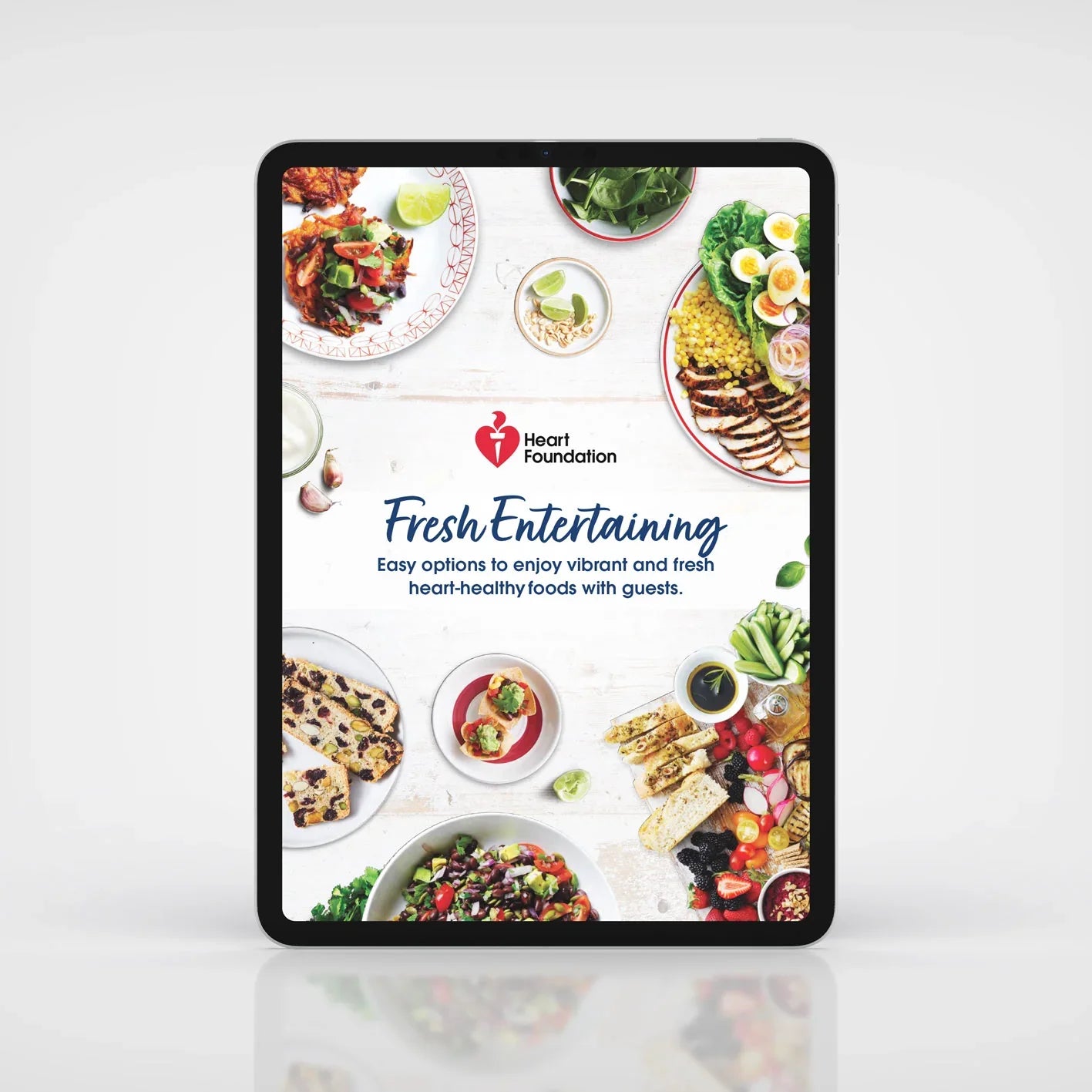 Fresh entertaining recipes e-book